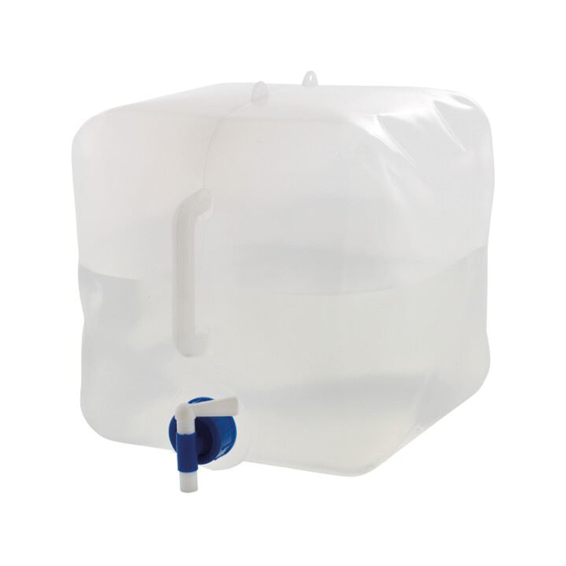 Bidon deau 15 L pliable transparent