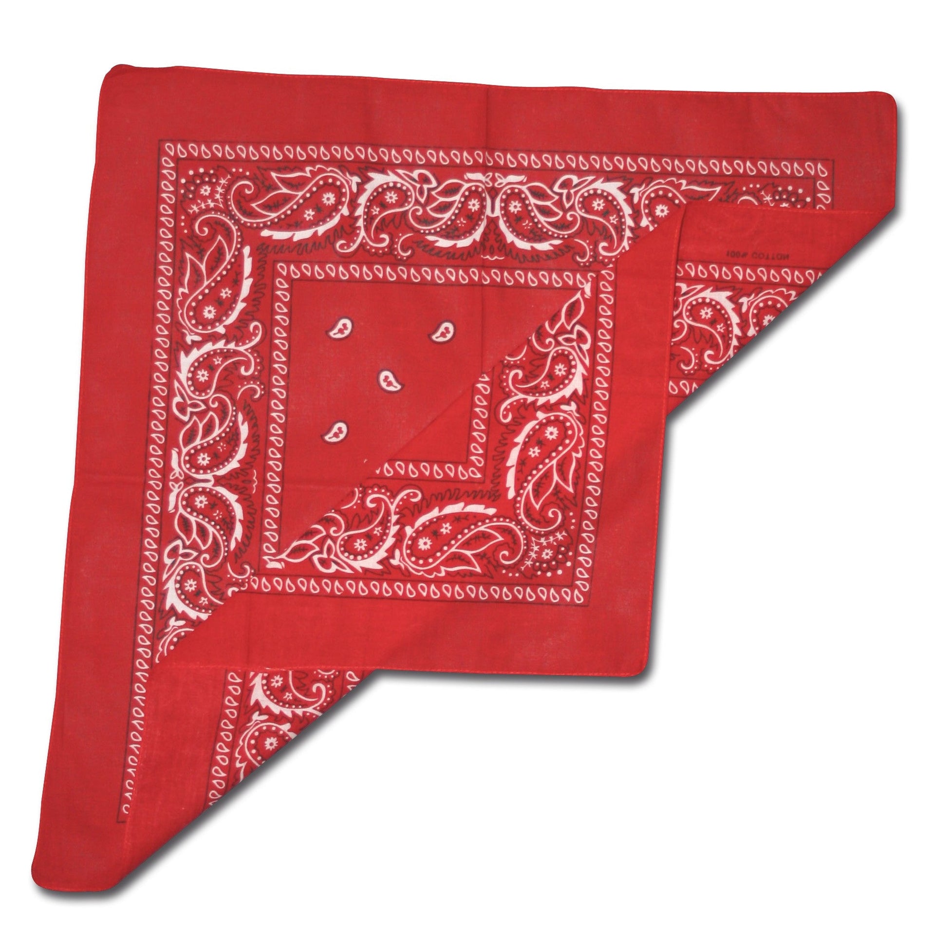 Bandana Western rouge