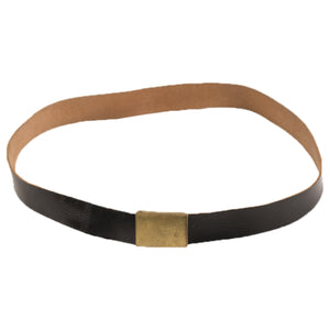 Ceinture en cuir BW marine d'occasion