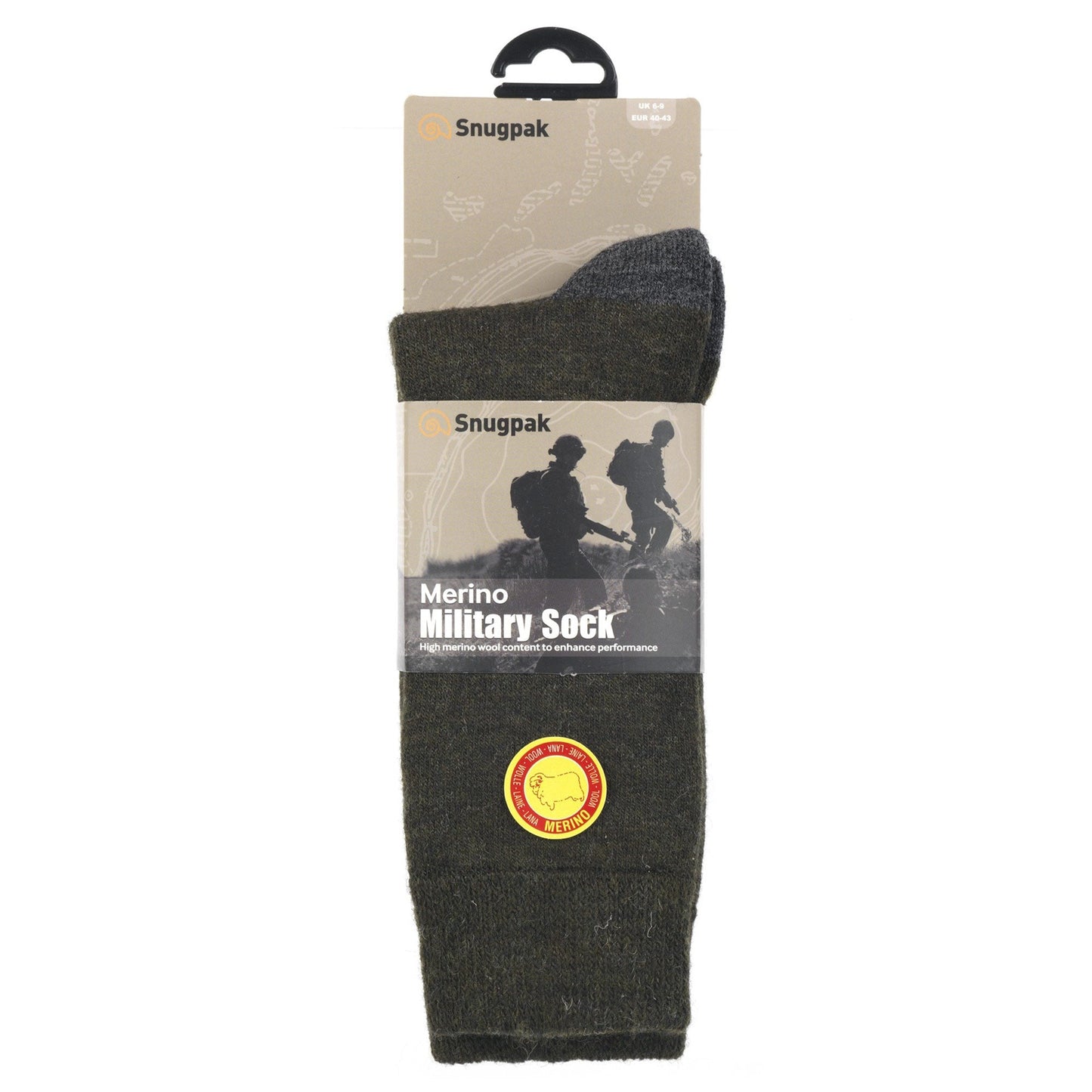 Chaussettes Merino Military Sock