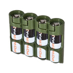 Porte batteries Powerpax SlimLine 4 x AA
