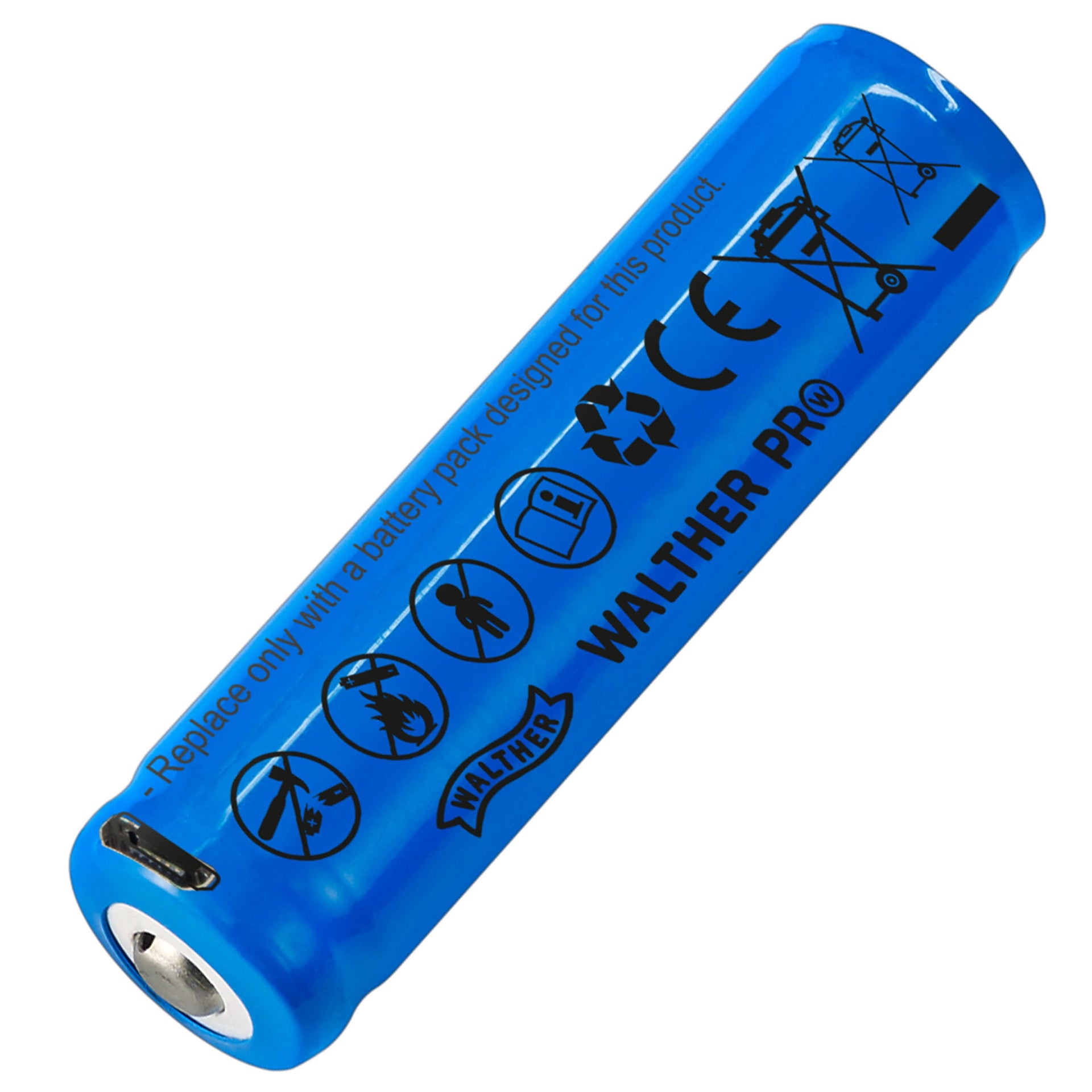 Batterie NiMH INR18650 avec rechargement USB