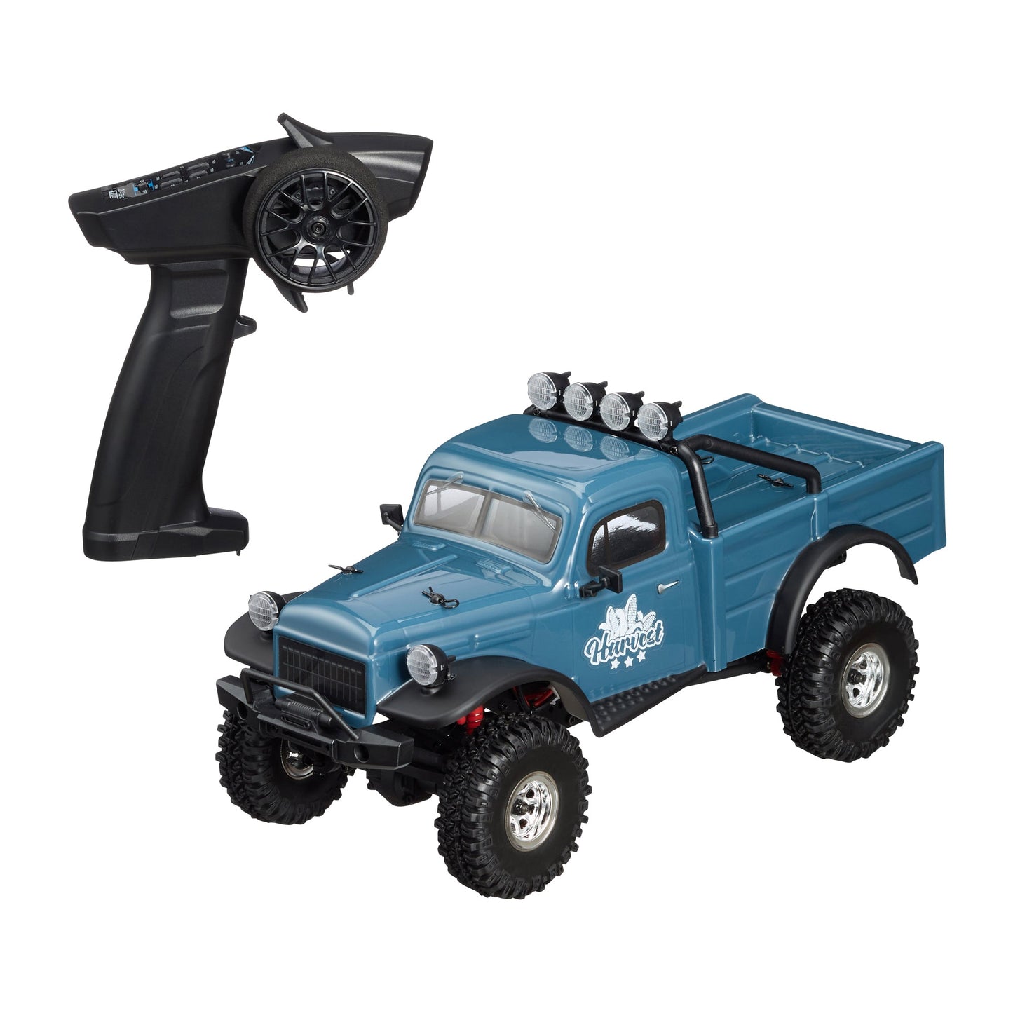 AM18 Harvest Scale Crawler RTR blau