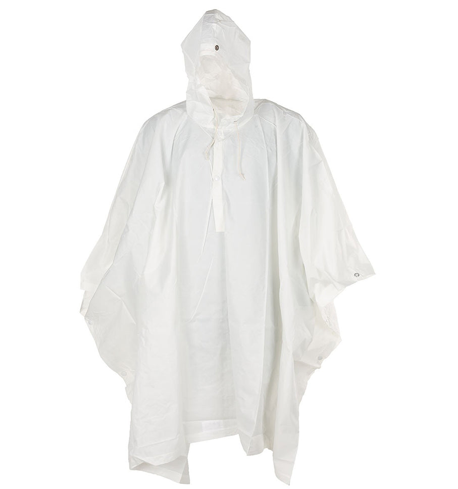 Poncho suisse blanc comme neuf