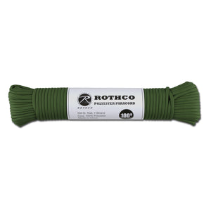 corde de parachute 550 lb  chasseur 100 ft. Polyester