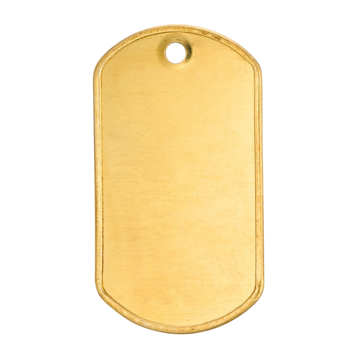 Plaque d'Identification US Dog Tag laiton