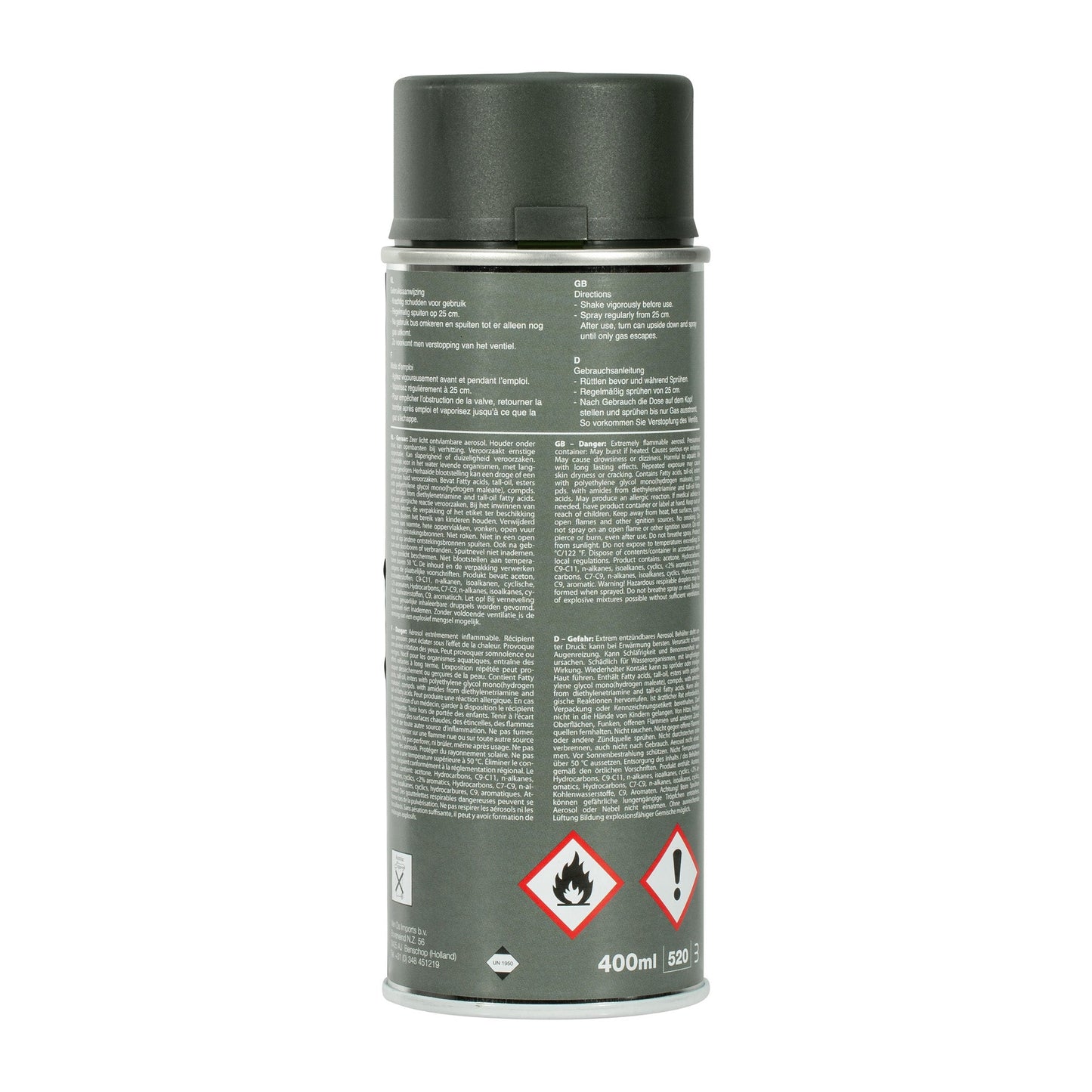 Bombe de peinture Army Paint 400 ml  militaire