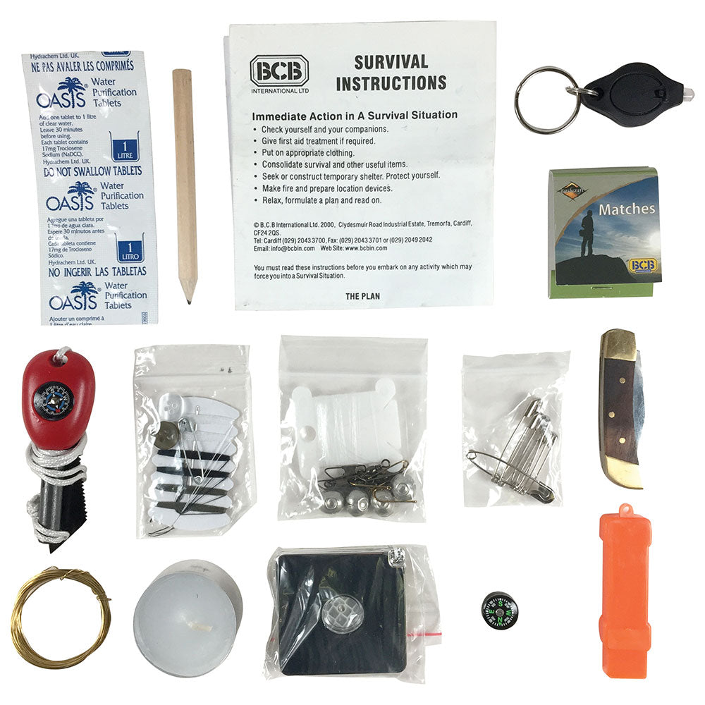 Kit de survie Waterproof Survival Kit