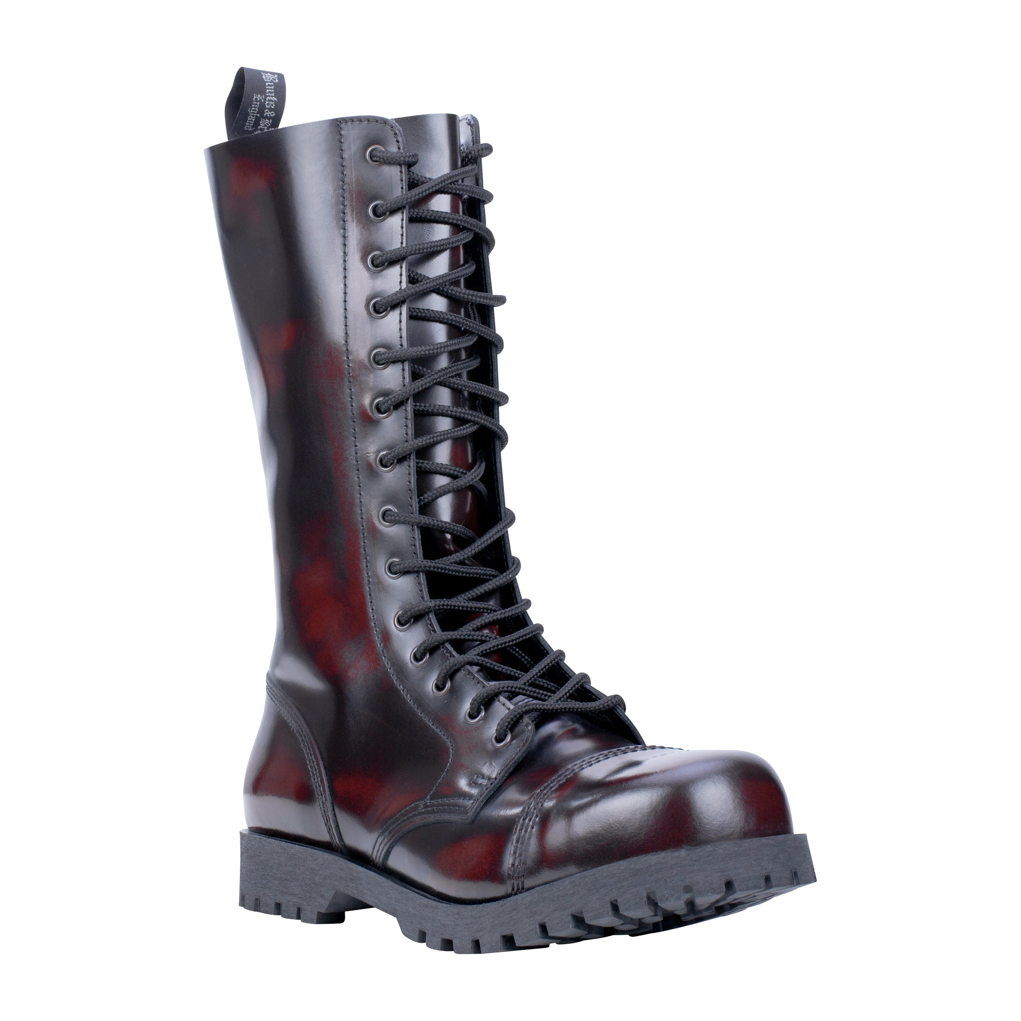 Bottes 14 trous Rub Off burgundy ASMC Frankreich