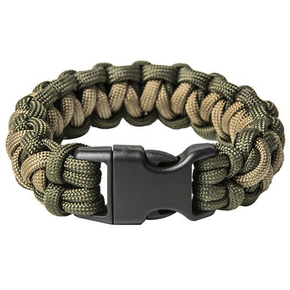 Bracelet corde de parachute Solomon army green