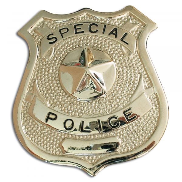 Insigne Special Police métal argenté chez ASMC